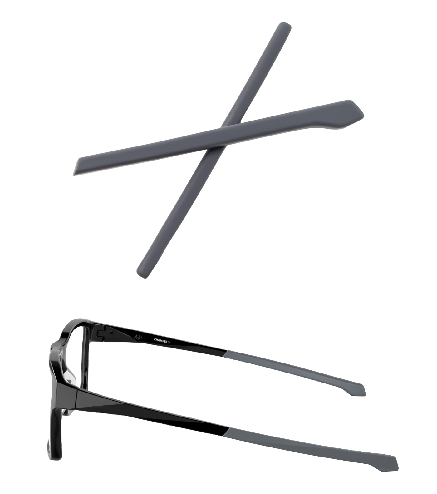 Silicone Ear Tip Replacement - Almohadillas de repuesto antideslizantes para patillas