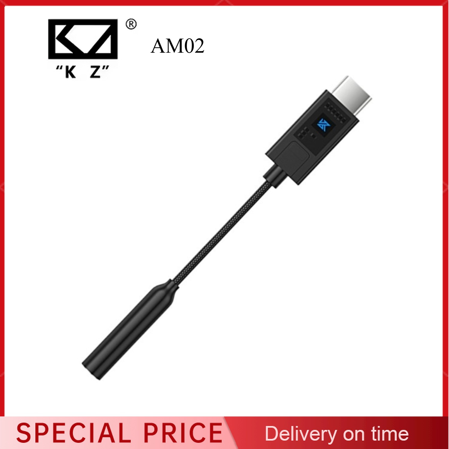 Usb C Earphone - Amplificador de auriculares digitales portátil KZ