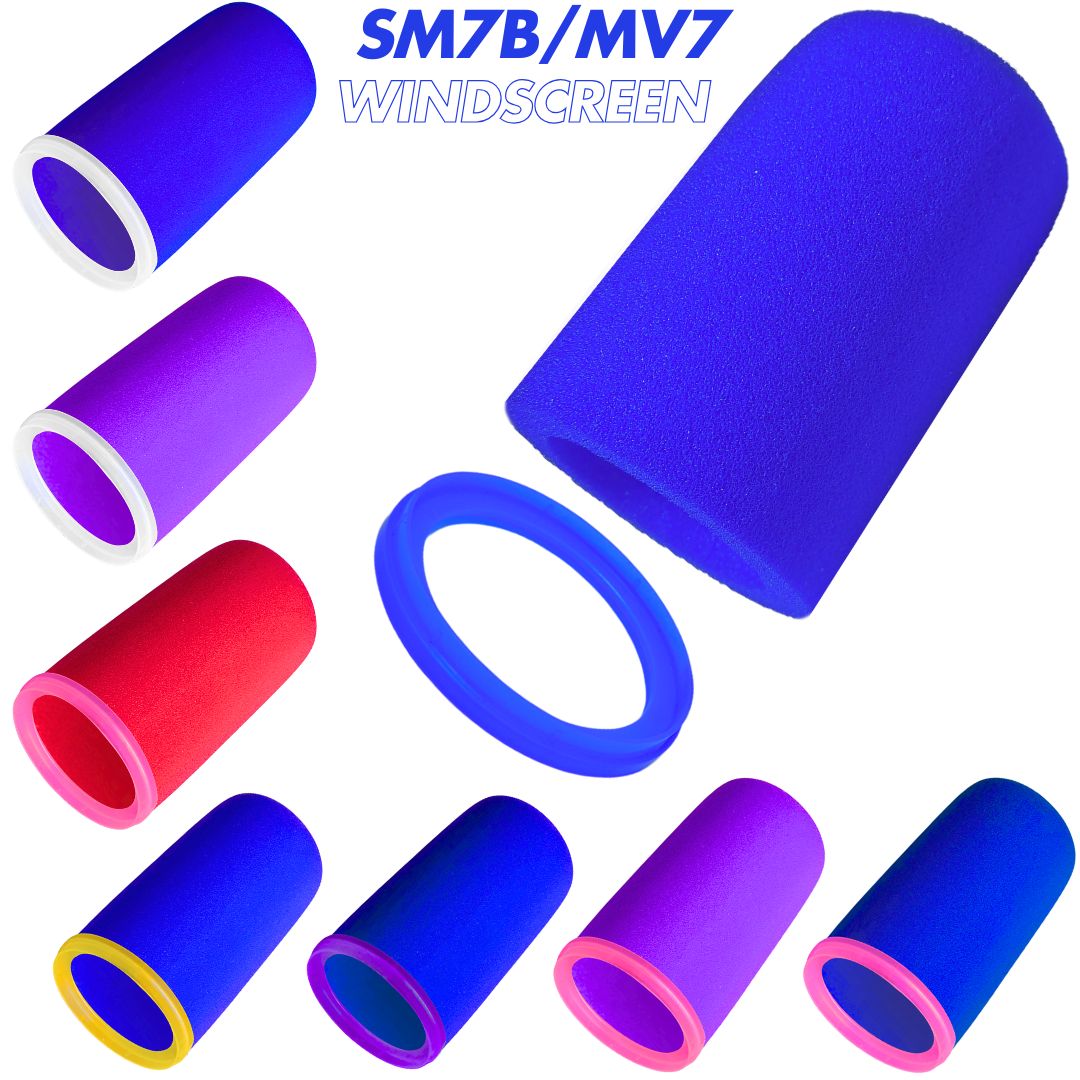 Shure Mic Sm7B - Espuma de alta densidad para parabrisas