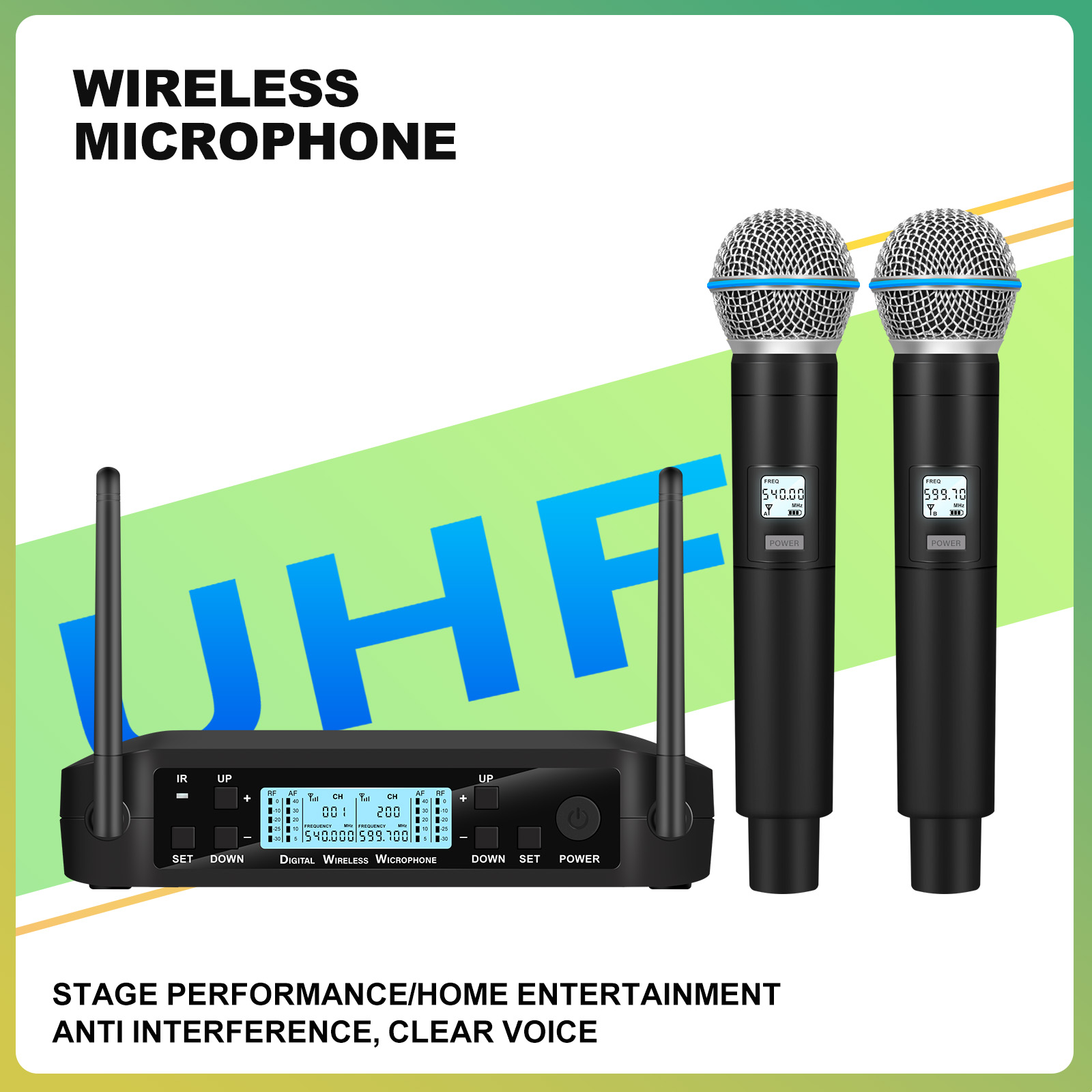 Shure Mic Sm7B - Microfone profesional sem fio para Shu,