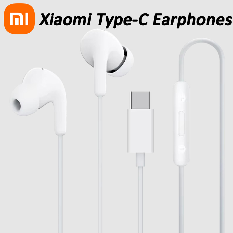 Wired Earphone Mic - Audífonos Xiaomi Originales Tipo C 2025,