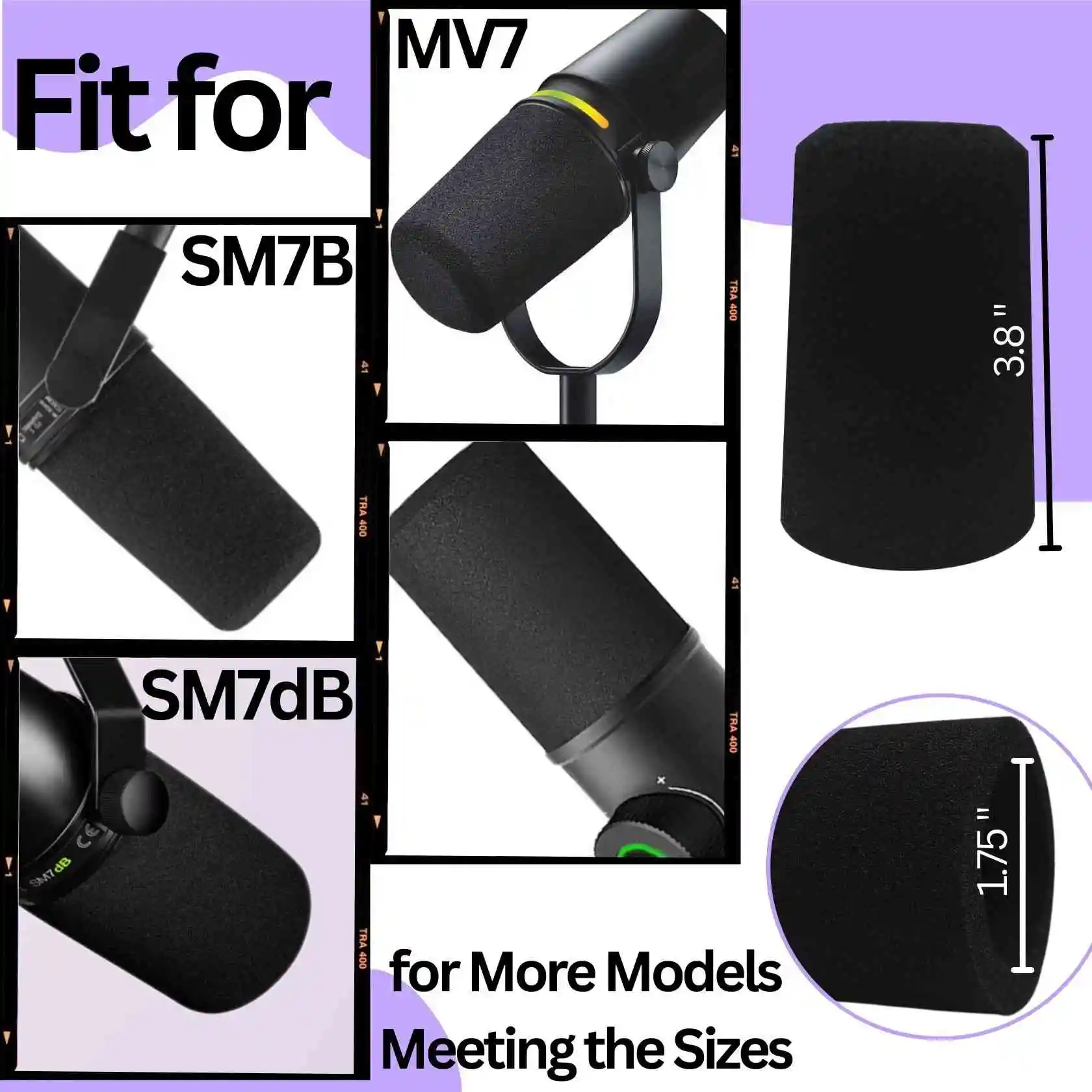 Filtro Antipop para Micrófono  - Shure Mic Sm7B reseña y precio