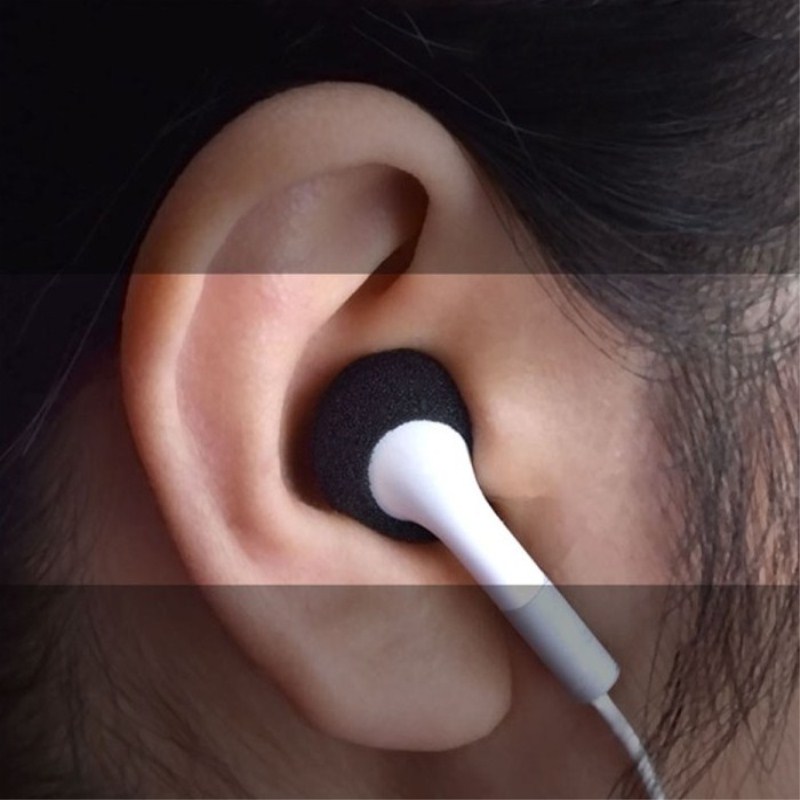 100 Uds almohadillas para los  - Earphone Foam Tip reseña y precio