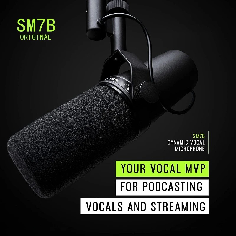 Micrófono Shure SM7B, Micrófon - Shure Mic Sm7B reseña y precio