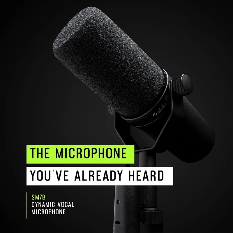 Micrófono Shure SM7B, Micrófon - Shure Mic Sm7B reseña y precio