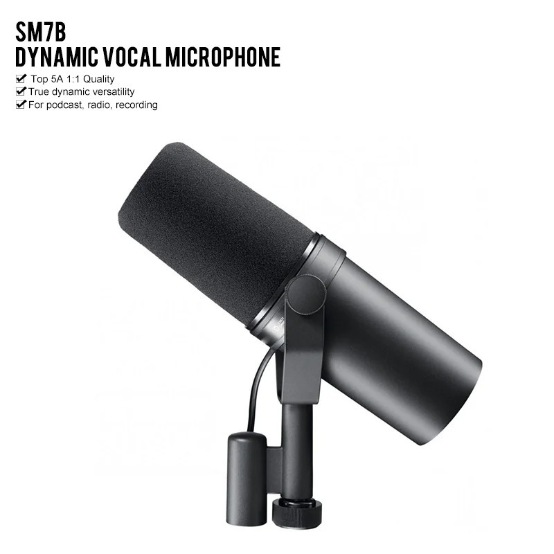 Micrófono Shure SM7B, Micrófon - Shure Mic Sm7B reseña y precio