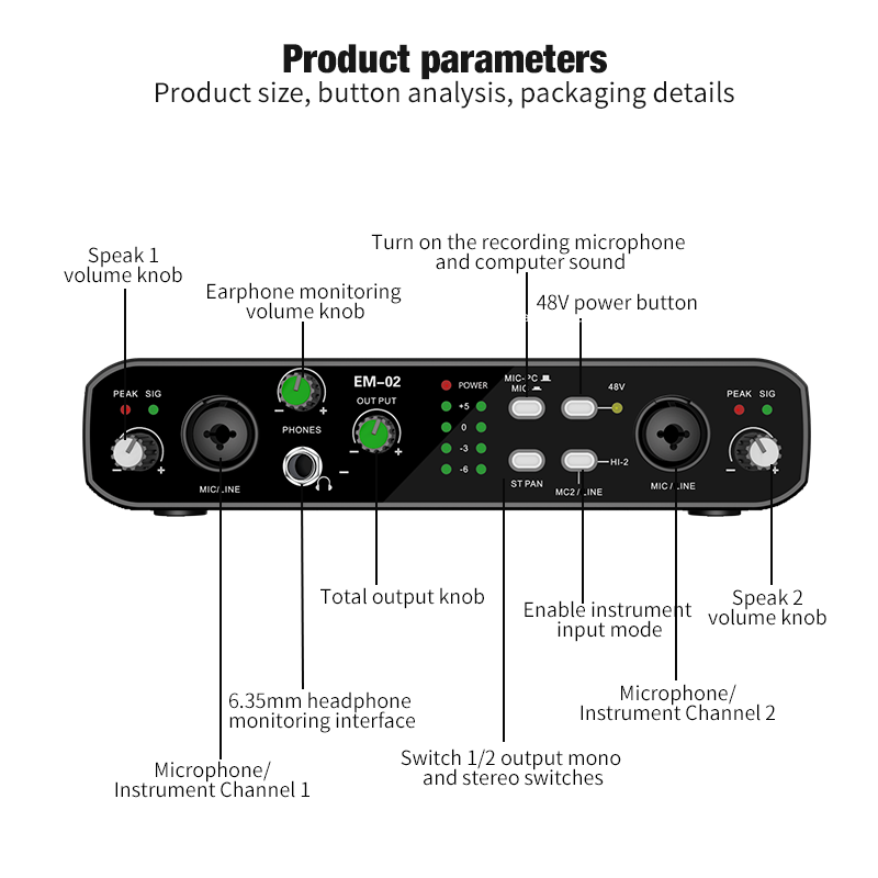 Interfaz de Audio con micrófon - Shure Mic Sm58 reseña y precio