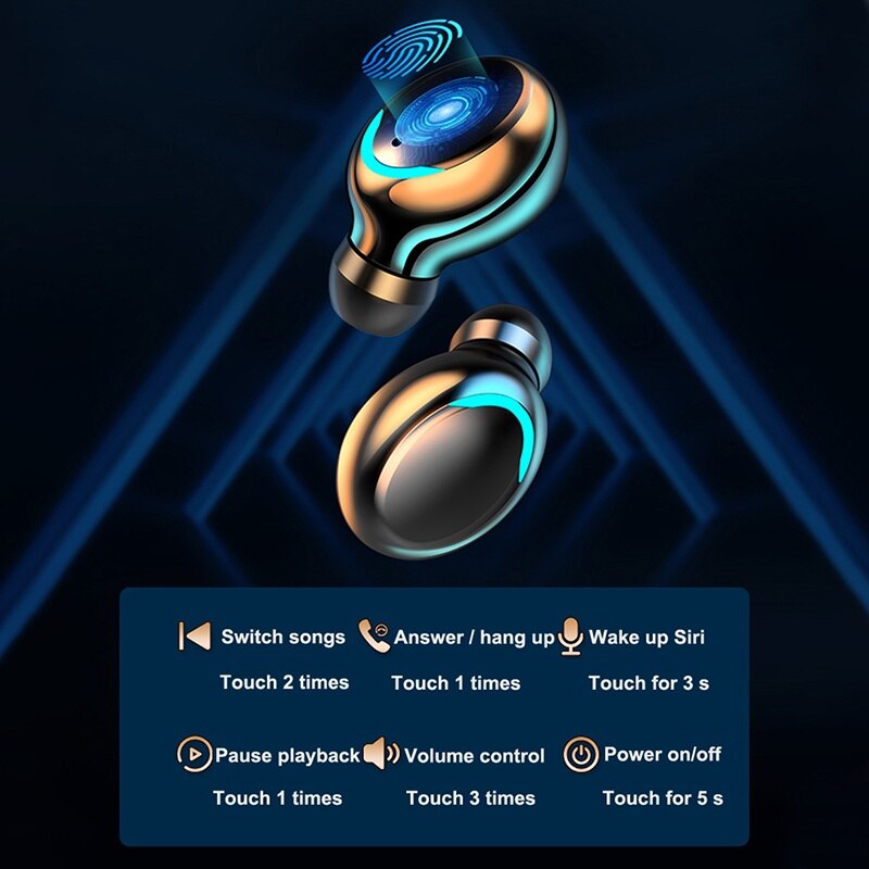 Auriculares inalámbricos F9 TW - Bluetooth Headset On Ear reseña y precio