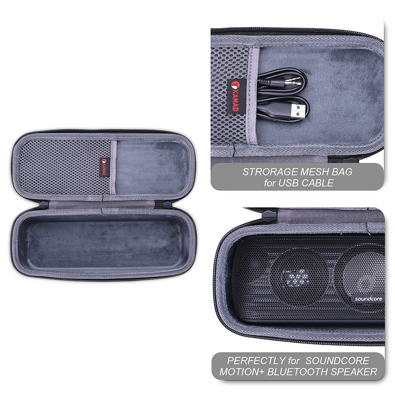XANAD Estuche rígido de EVA pa - Anker Speaker Soundcore Boom 2 reseña y precio