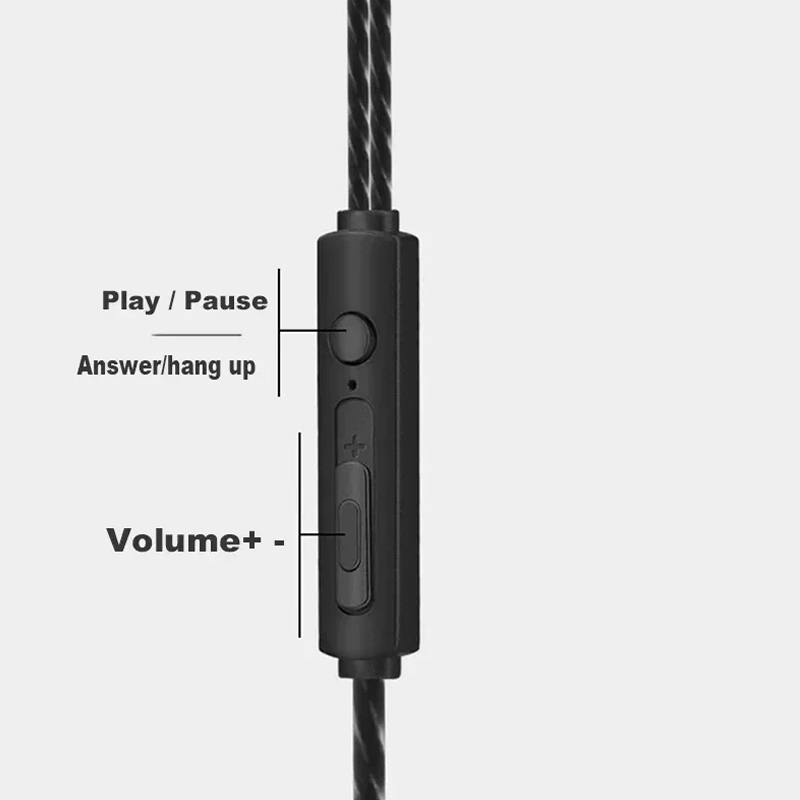 Auriculares con cable, intraud - Wired Earphone Mic reseña y precio