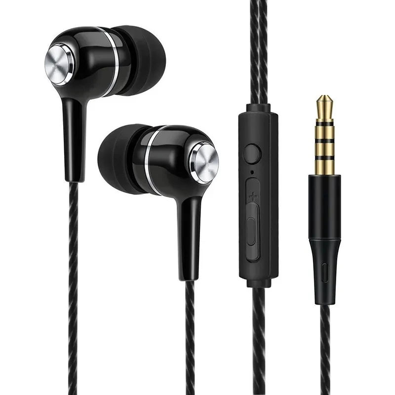 Auriculares con cable, intraud - Wired Earphone Mic reseña y precio
