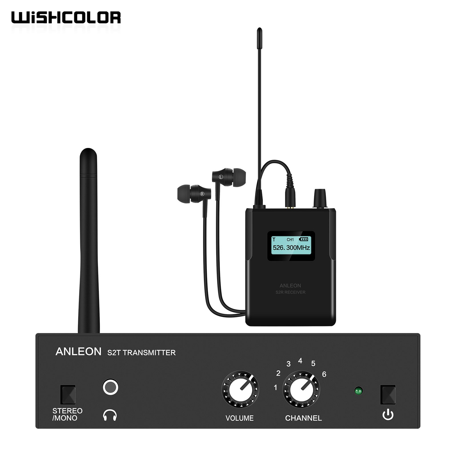 Wishcolor ANLEON S2 526-535MHz - In Ear Monitor Iem reseña y precio