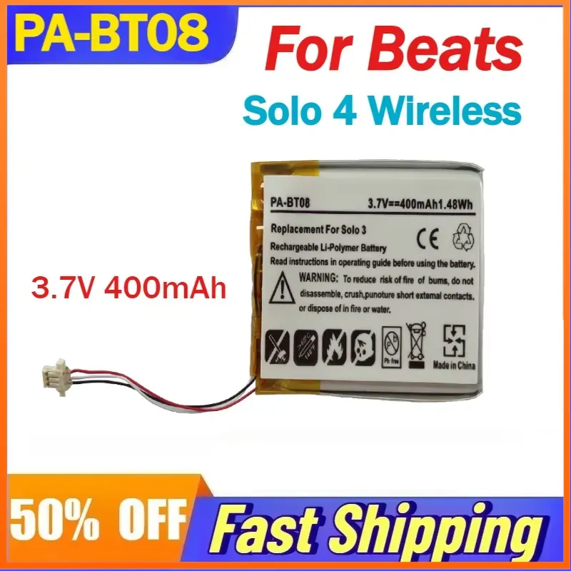 Batería recargable de iones de - Beats Headphone Solo 4 reseña y precio