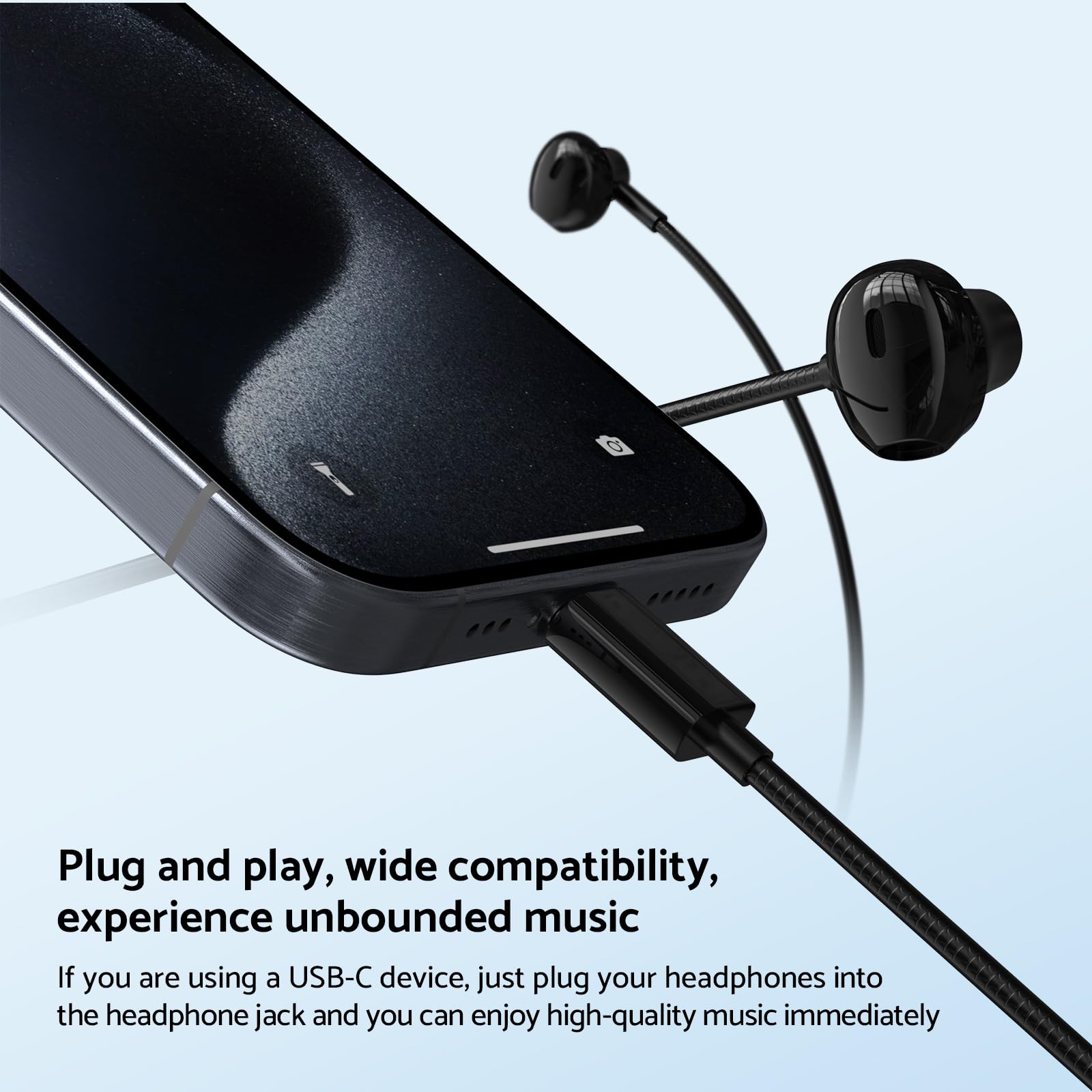 Auriculares estéreo HIFI tipo  - Wired Earphone Mic reseña y precio