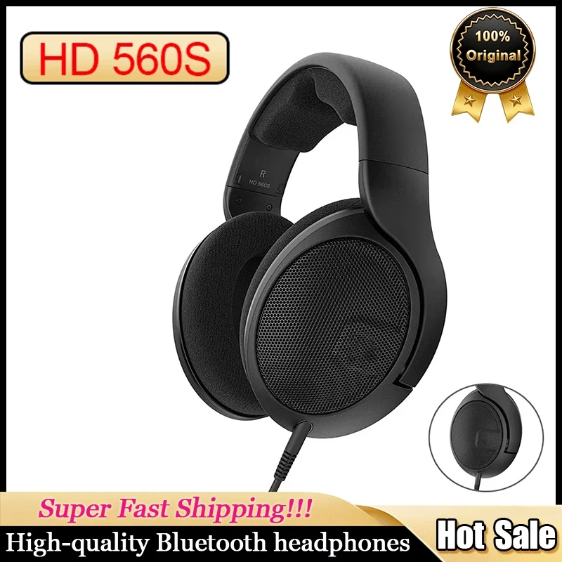 Audífonos Originales Sennheise - Sennheiser Headphone Hd 560S reseña y precio