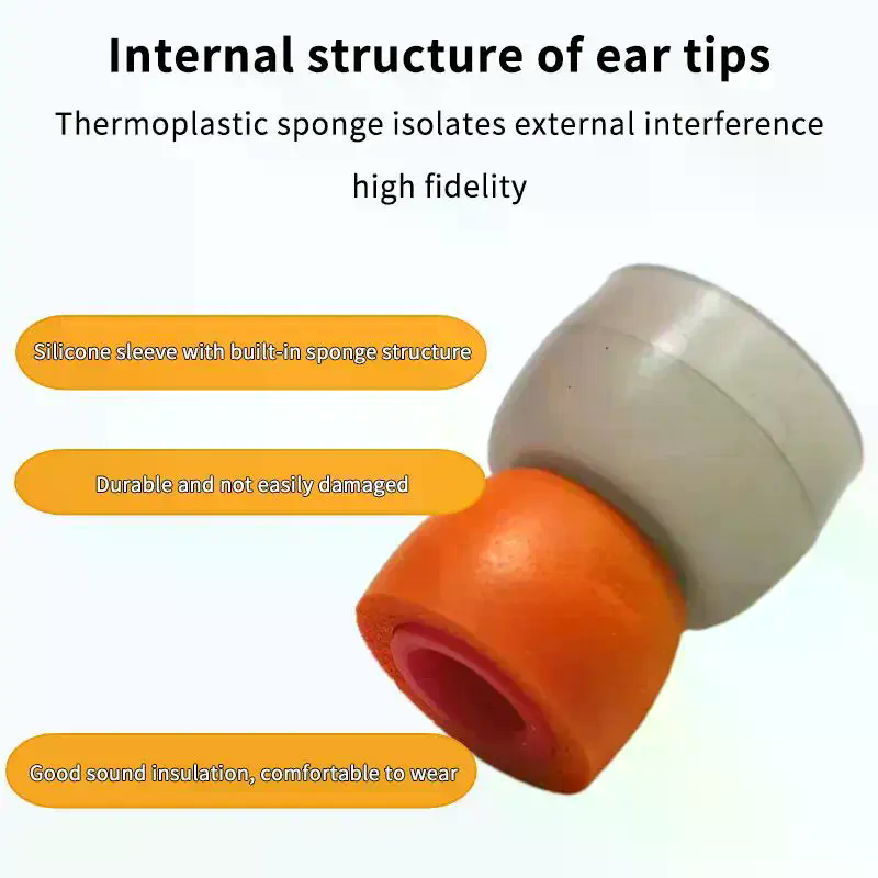 Un par de auriculares de espum - Earphone Foam Tip reseña y precio
